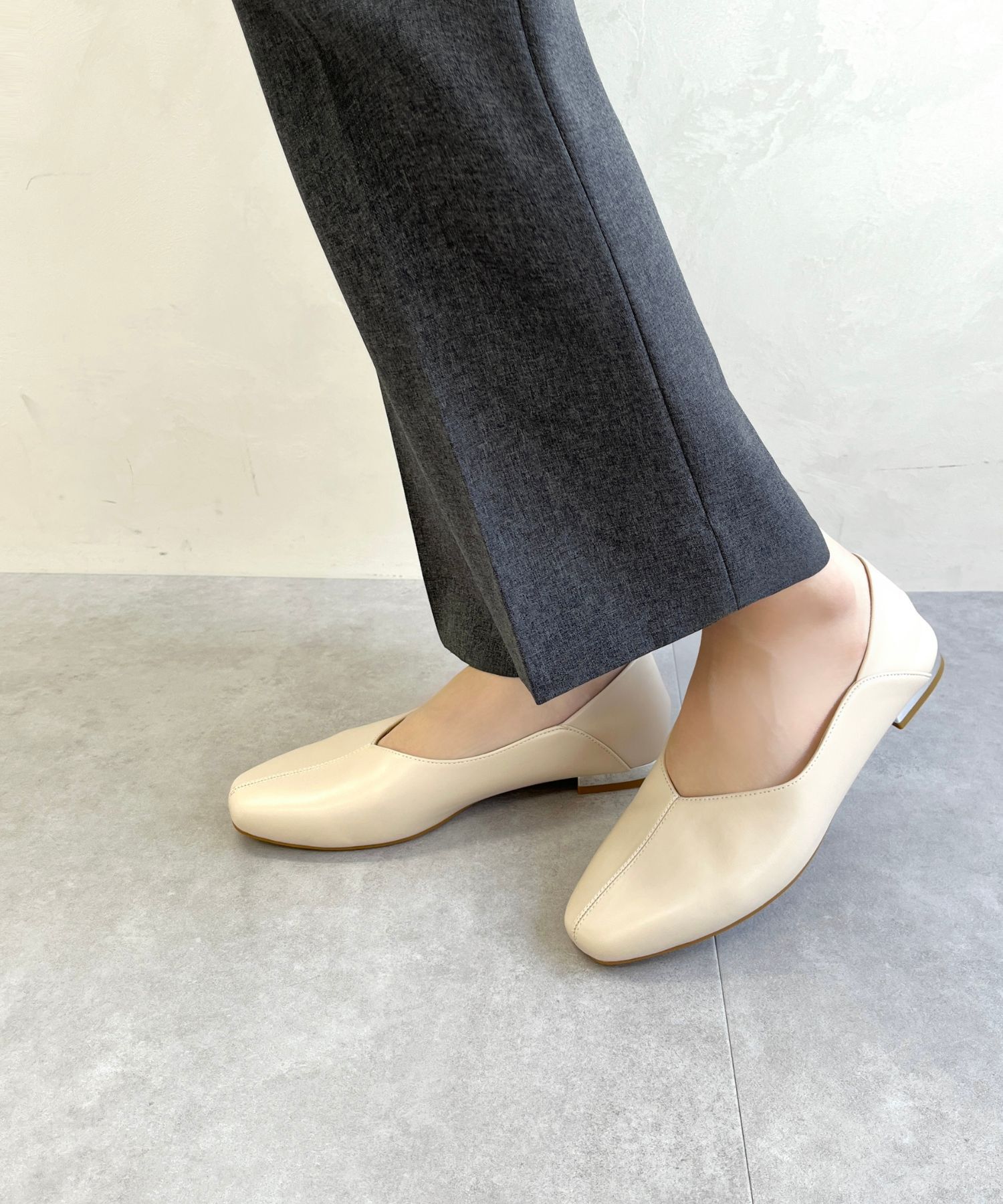 ORiental TRaffic「センターシームバブーシュ/41107」|パンプス|