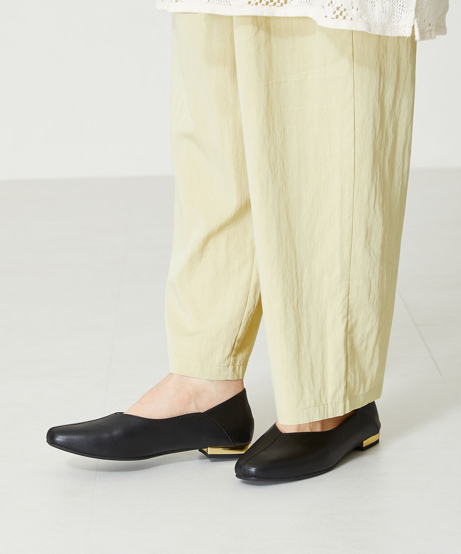 ORiental TRaffic「センターシームバブーシュ/41107」|パンプス|