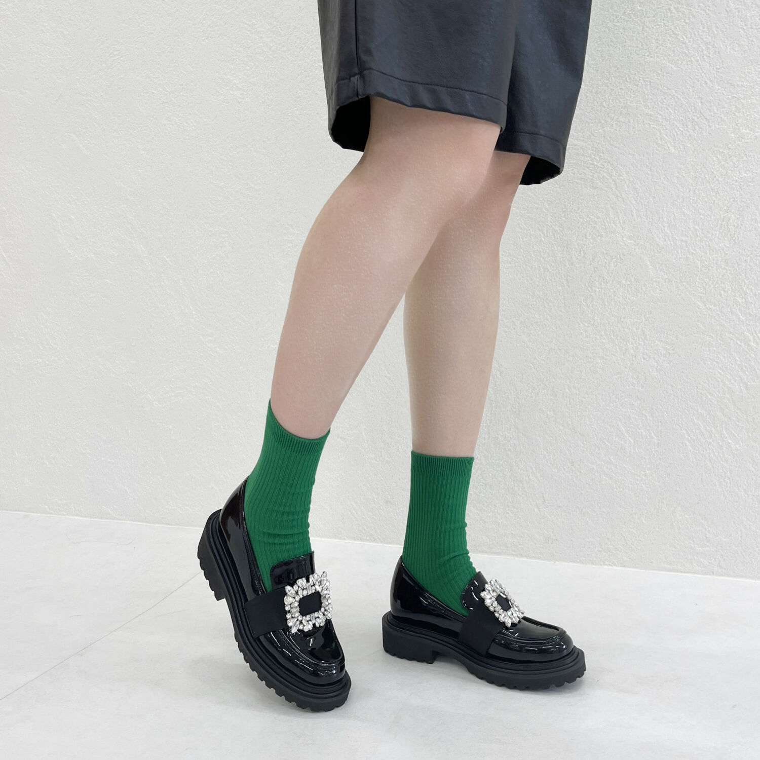 ORiental TRaffic「ビジューストラップ厚底シューズ/41118」|パンプス|