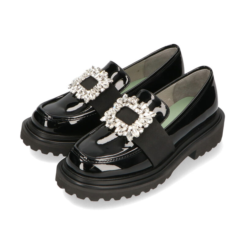 ORiental TRaffic「ビジューストラップ厚底シューズ/41118」|パンプス|