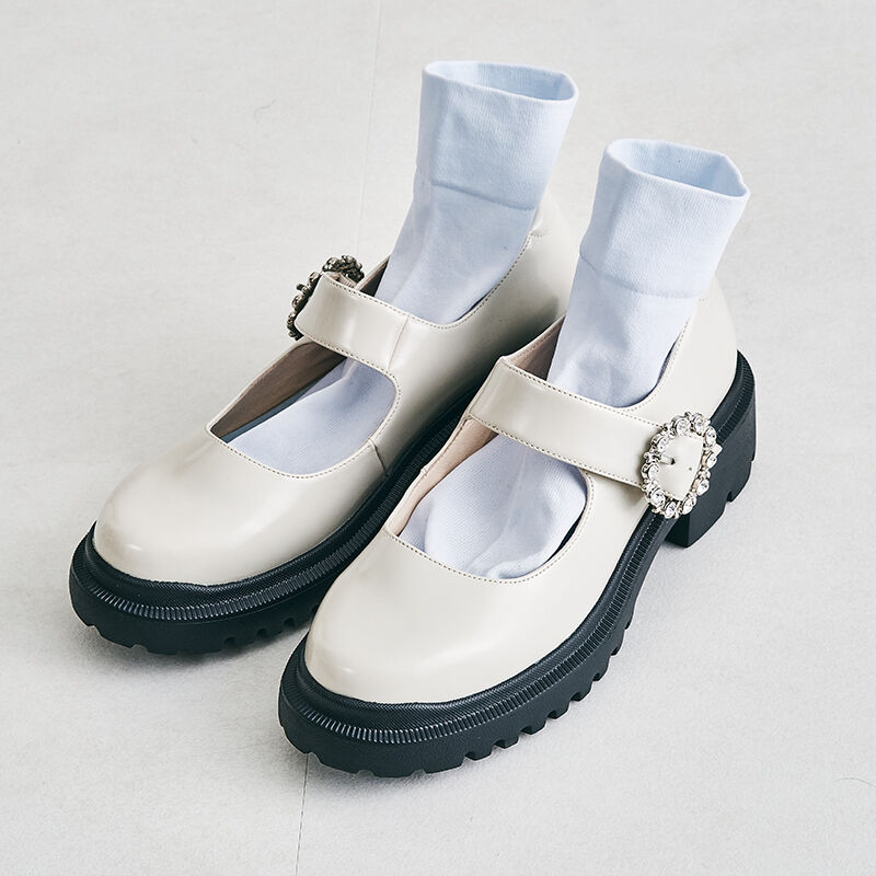 ORiental TRaffic「ビジューバックルストラップシューズ/41110」|パンプス|