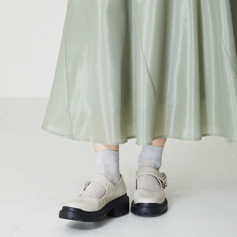 ORiental TRaffic「ビジューバックルストラップシューズ/41110」|パンプス|