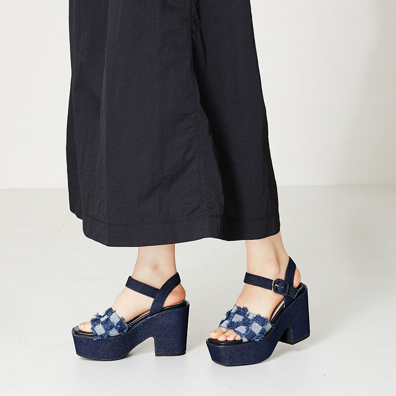 ORiental TRaffic「バックルベルト厚底サンダル/41209」|サンダル|