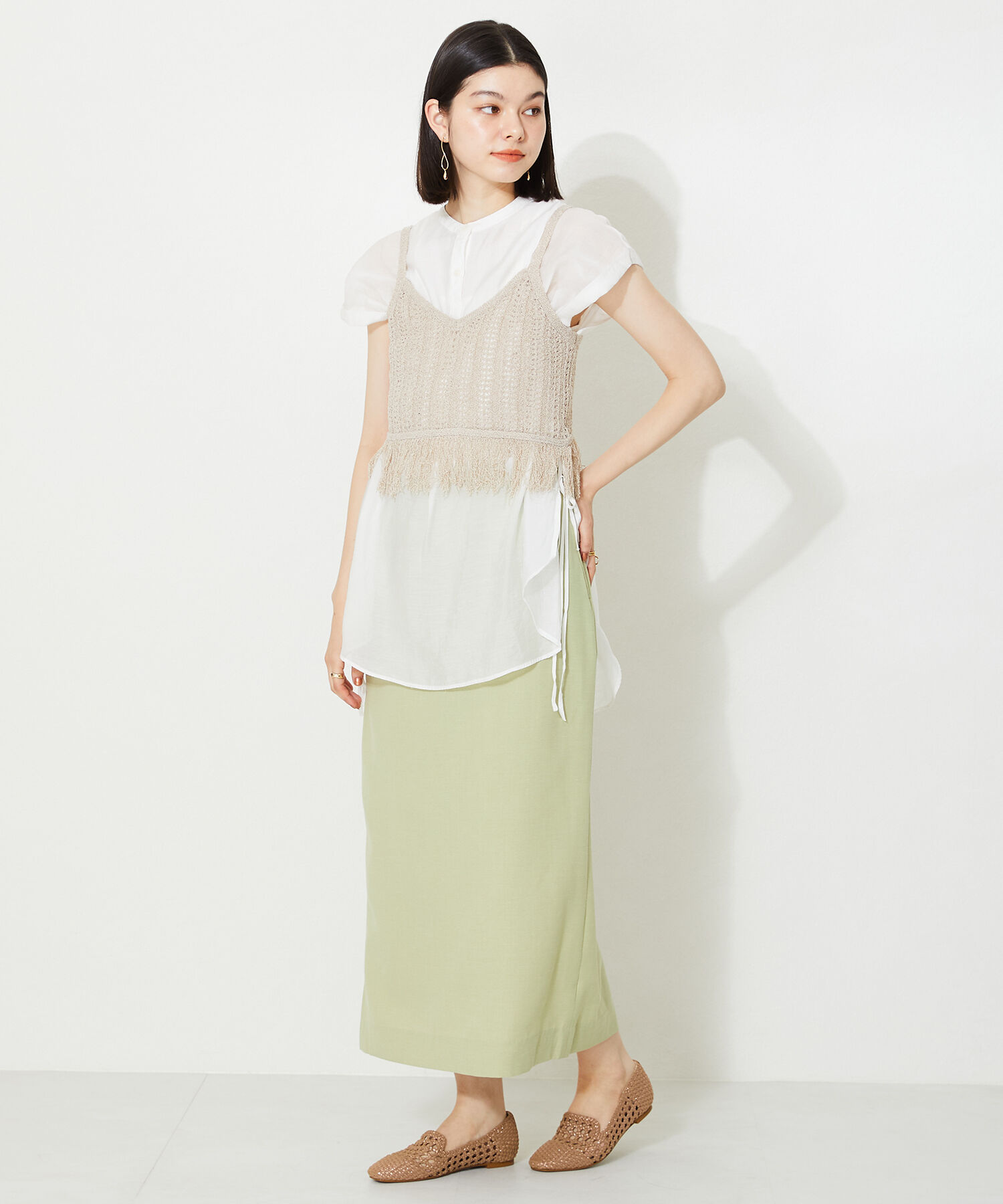 WA Oriental TRaffic「メッシュフラットパンプス/42102」|サンダル|