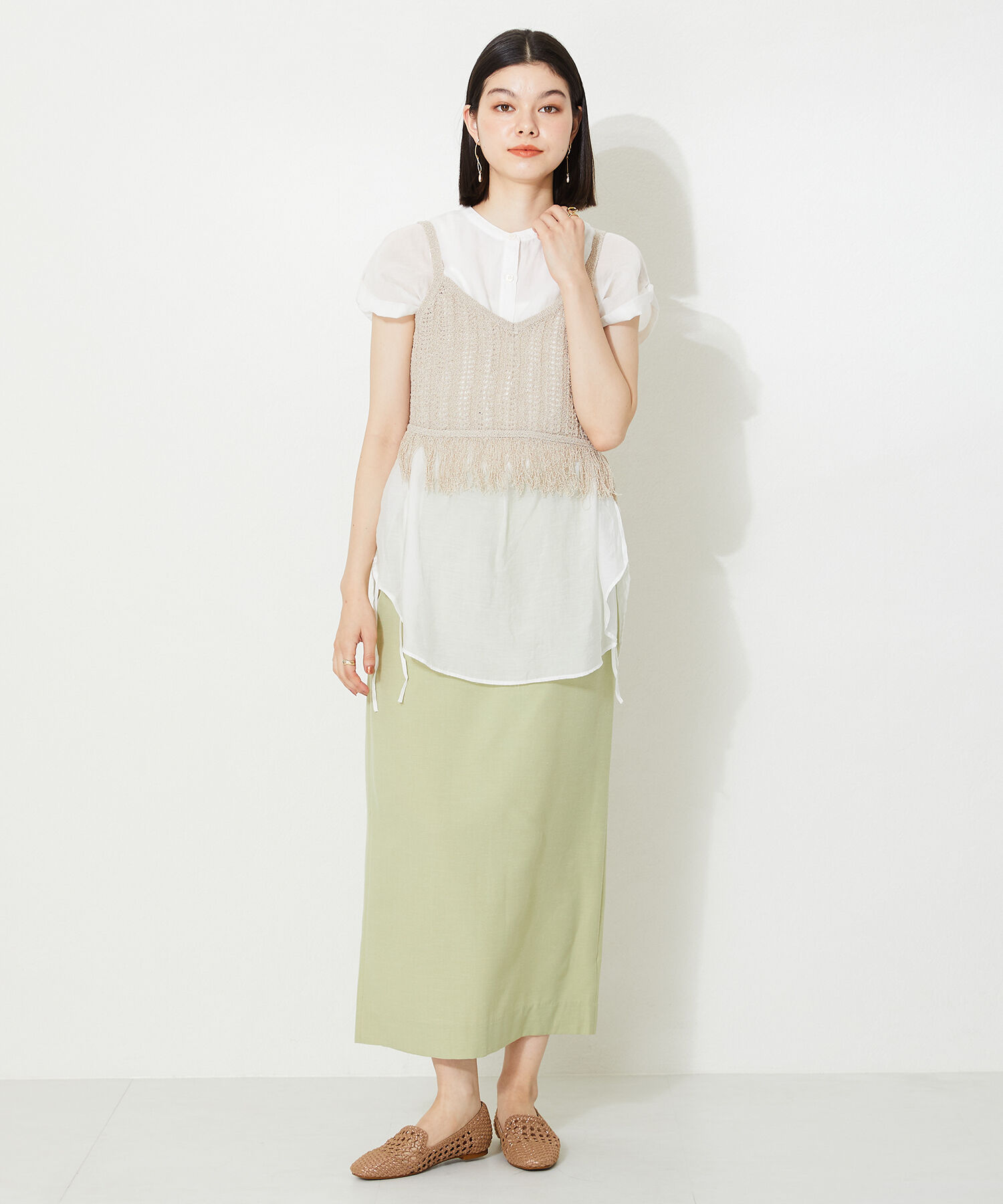 WA Oriental TRaffic「メッシュフラットパンプス/42102」|サンダル|