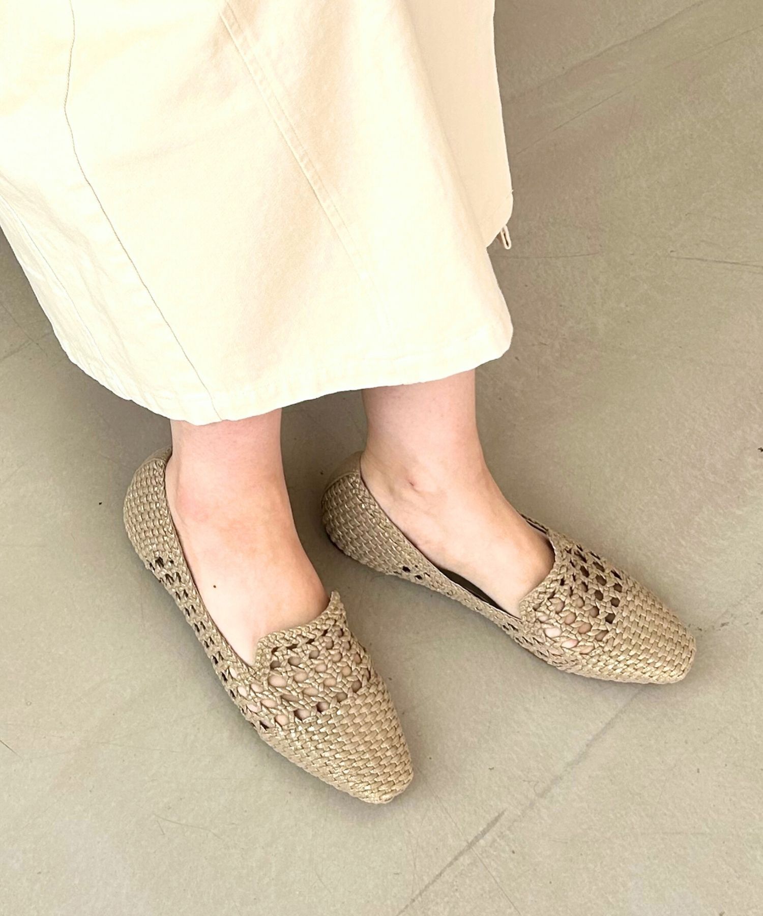 WA Oriental TRaffic「メッシュフラットパンプス/42102」|サンダル|