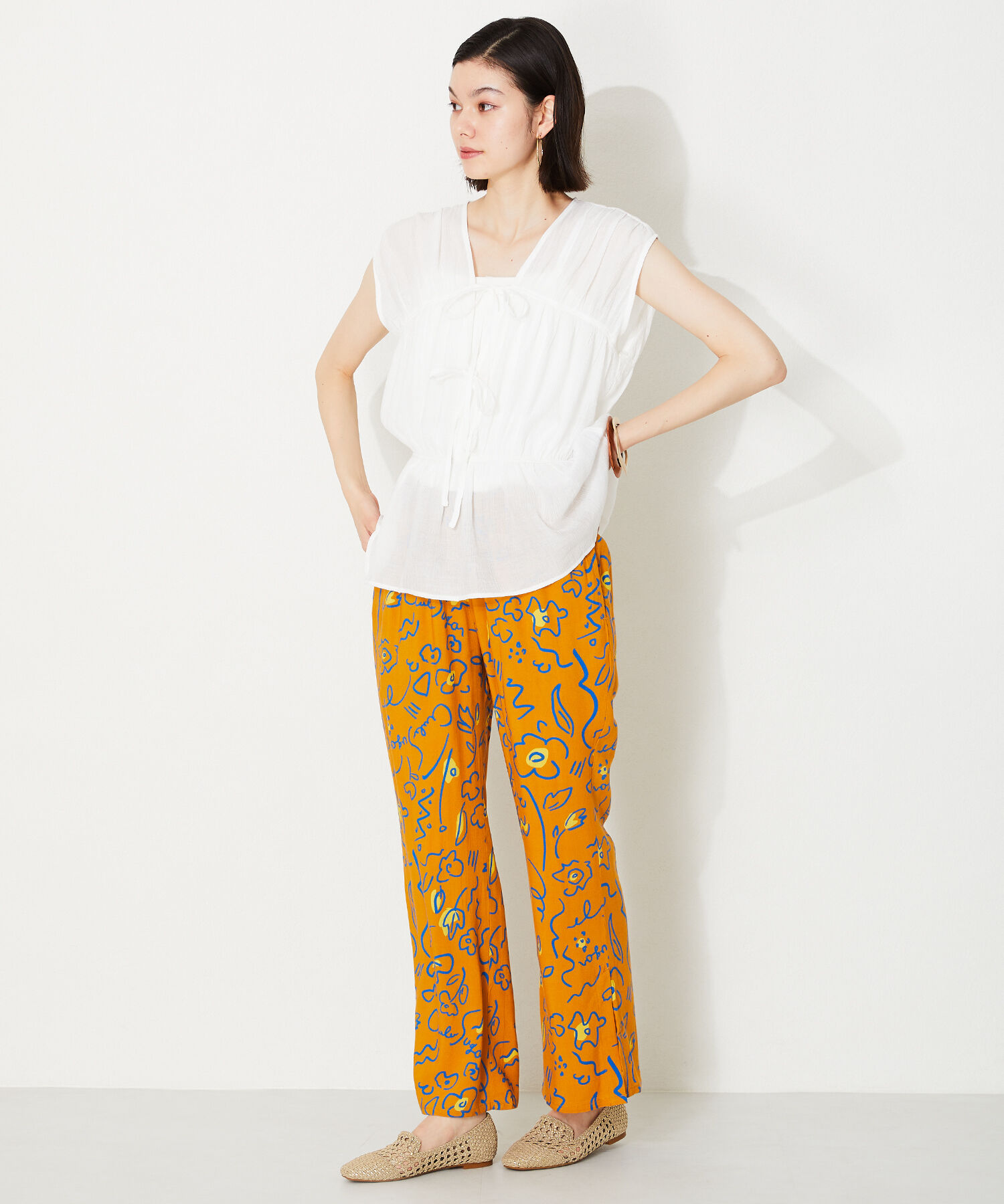 WA Oriental TRaffic「メッシュフラットパンプス/42102」|サンダル|