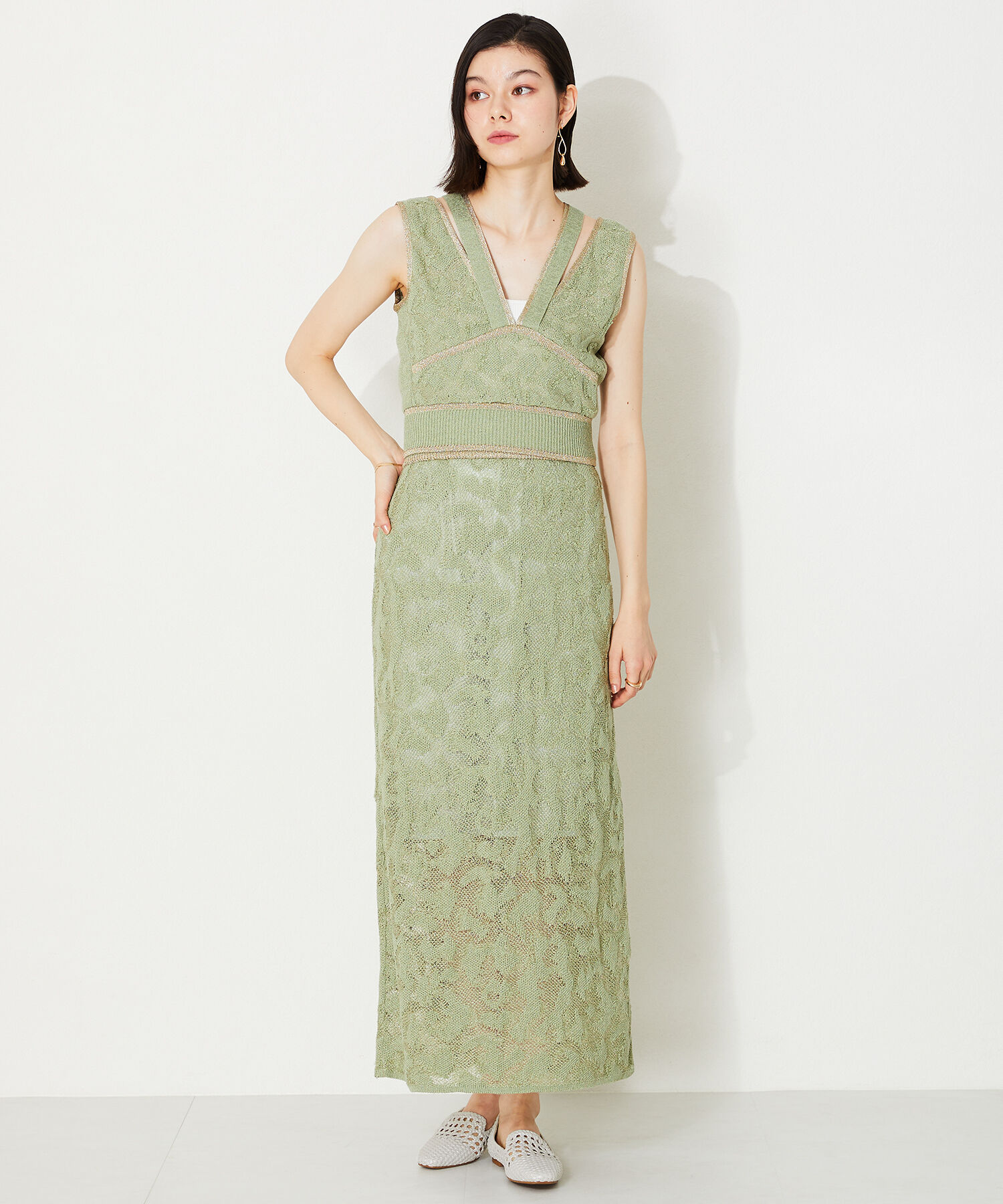 WA Oriental TRaffic「メッシュフラットパンプス/42102」|サンダル|