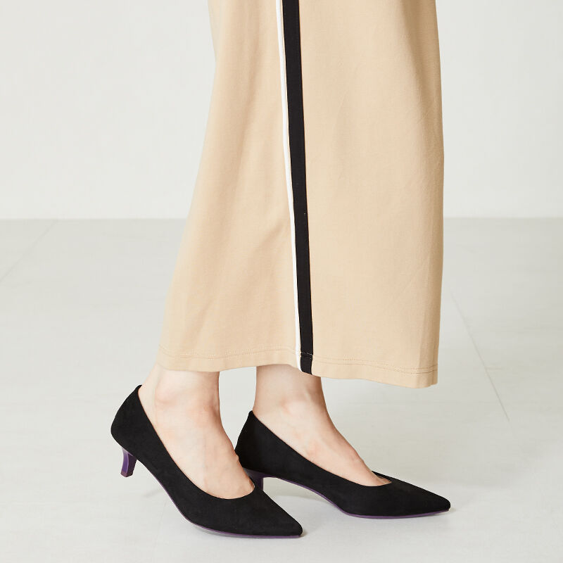 WA Oriental TRaffic「カラーソールポインテッドトゥパンプス/42103」|パンプス|BLACK