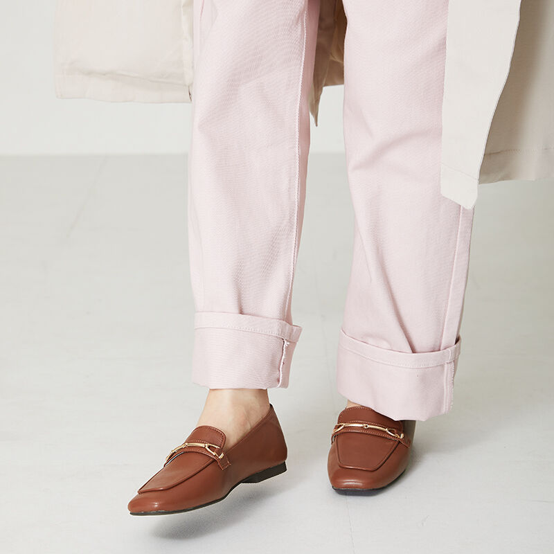 WA Oriental TRaffic「【アウトレット価格】スクエアトゥビットモチーフローファー/42108」|ローファー|