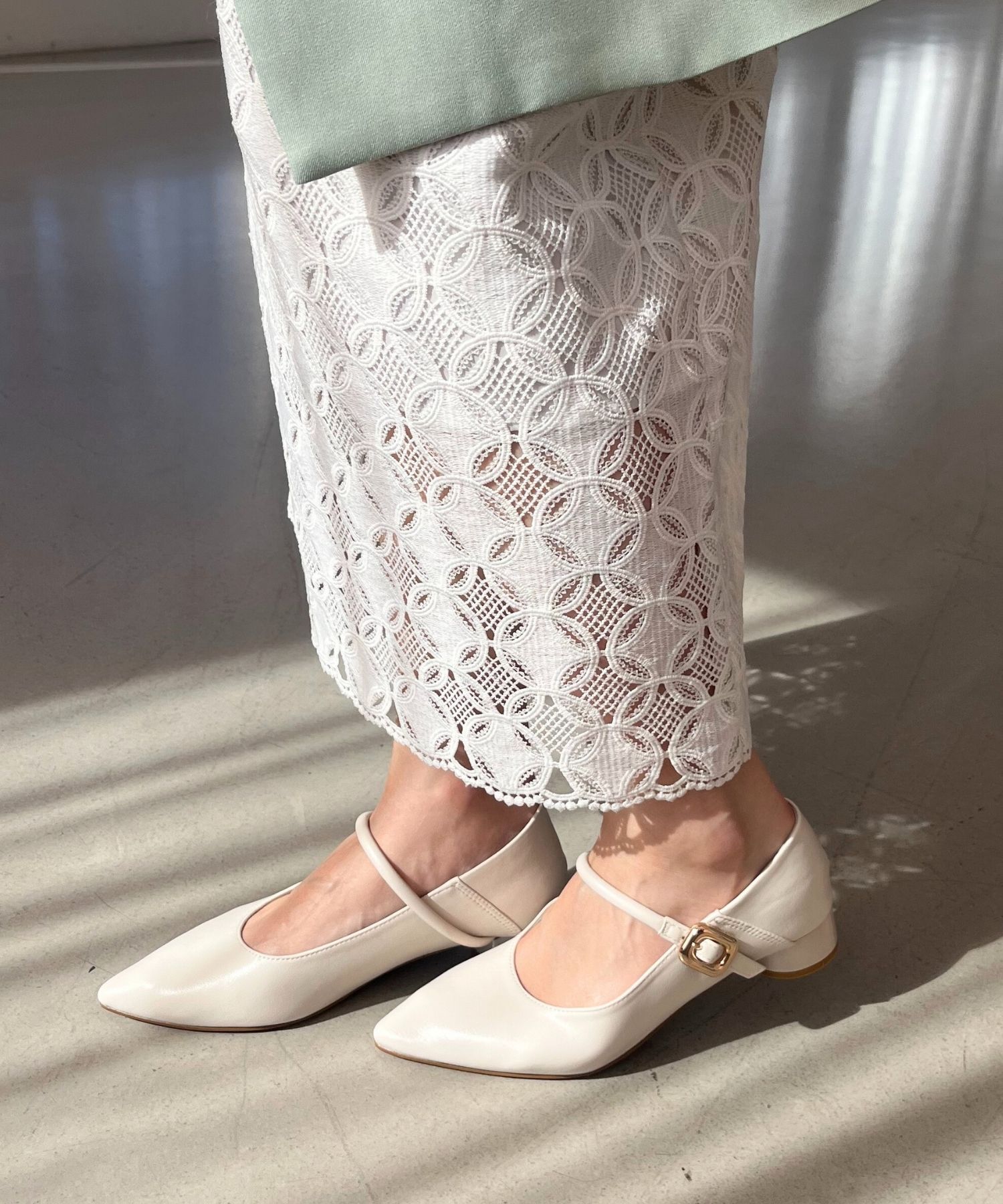 WA Oriental TRaffic「ポインテッドトゥストラップバブーシュ/42110 パンプス 人気 トレンド 売れてる」|パンプス|