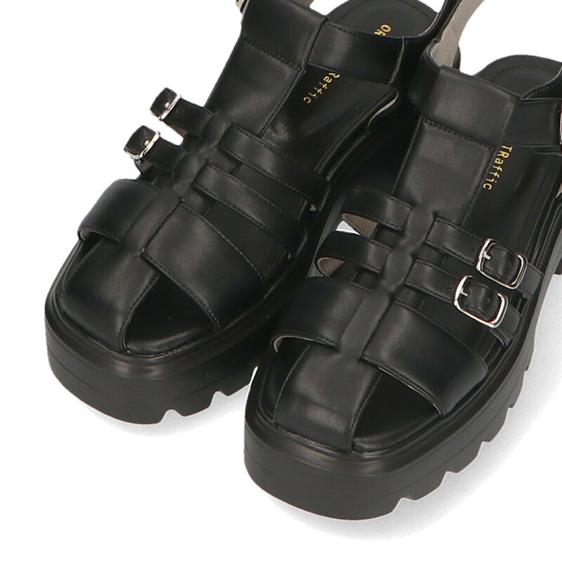 ORiental TRaffic「【アウトレット価格】厚底グルカサンダル/41223 トレンド 人気 売れてる」|サンダル|