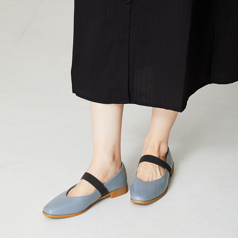 WA Oriental TRaffic「ゴムベルトフラットパンプス/42115」|パンプス|BLUE
