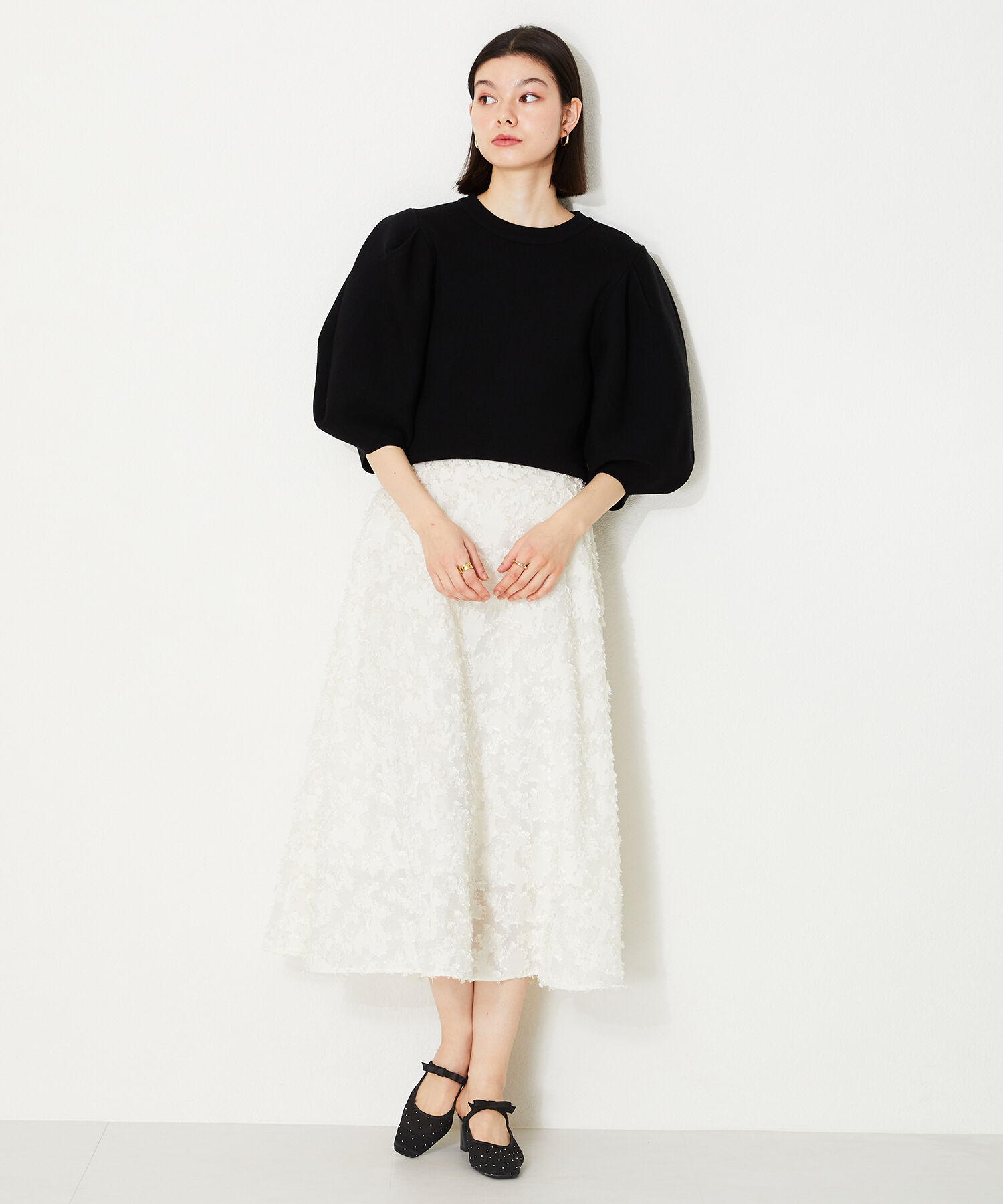 ORiental TRaffic「ラインストーンチュールミュール/41126」|パンプス|