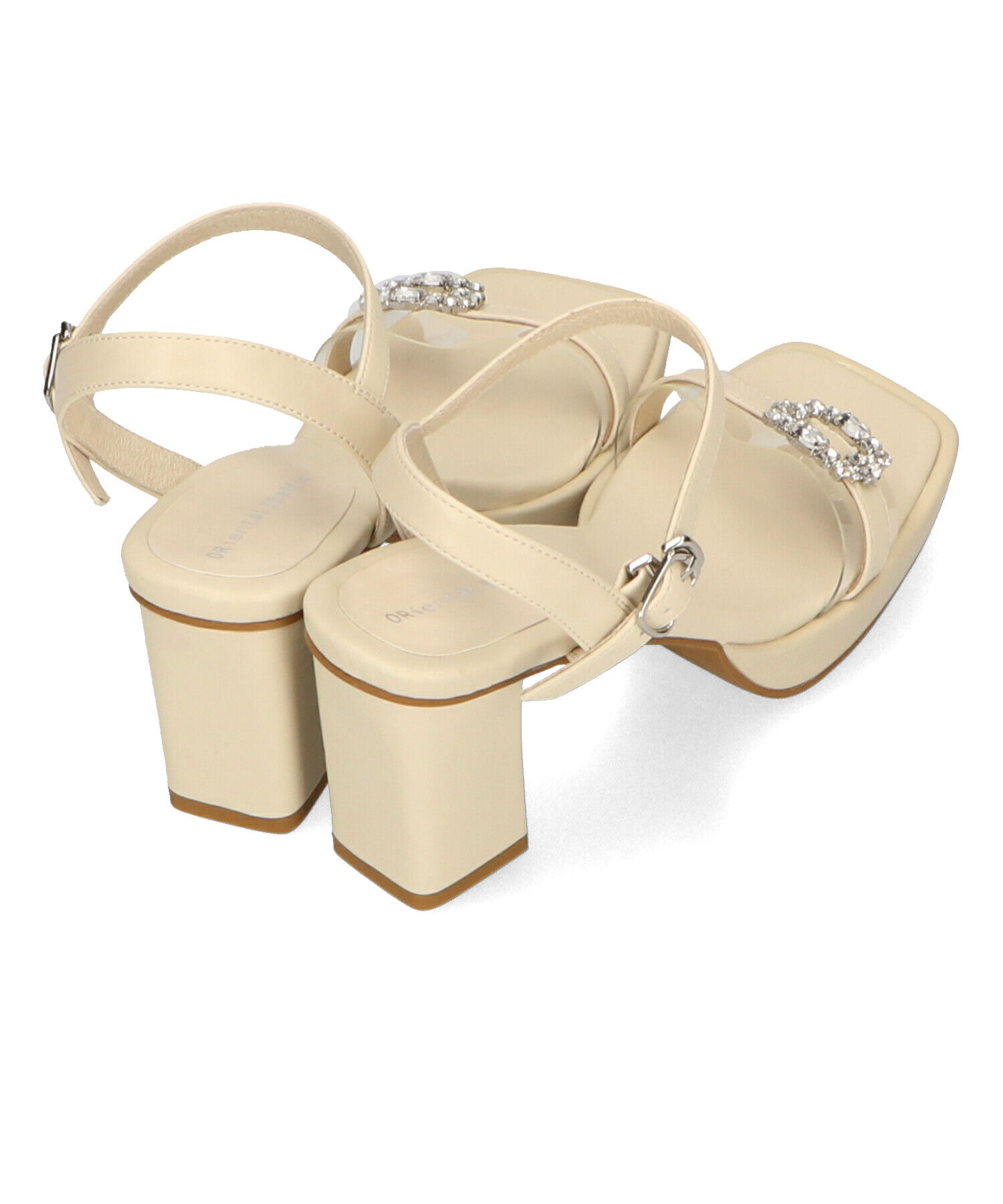 ORiental TRaffic「ビジューストラップヒールサンダル/41213」|サンダル|