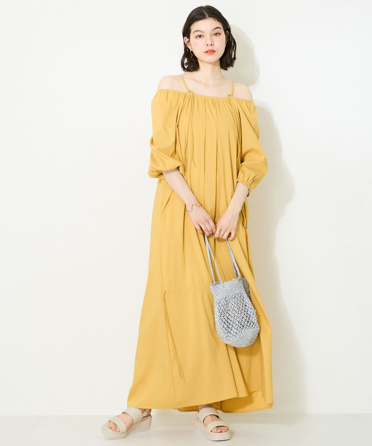 WA Oriental TRaffic「パデットストラップ厚底サンダル/42203」|サンダル|