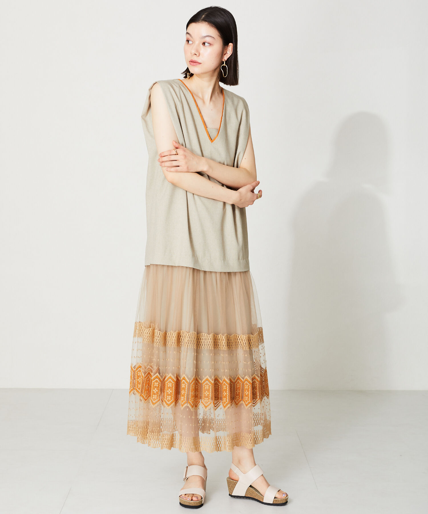 WA Oriental TRaffic「【アウトレット価格】バックルストラップサンダル/42206」|サンダル|