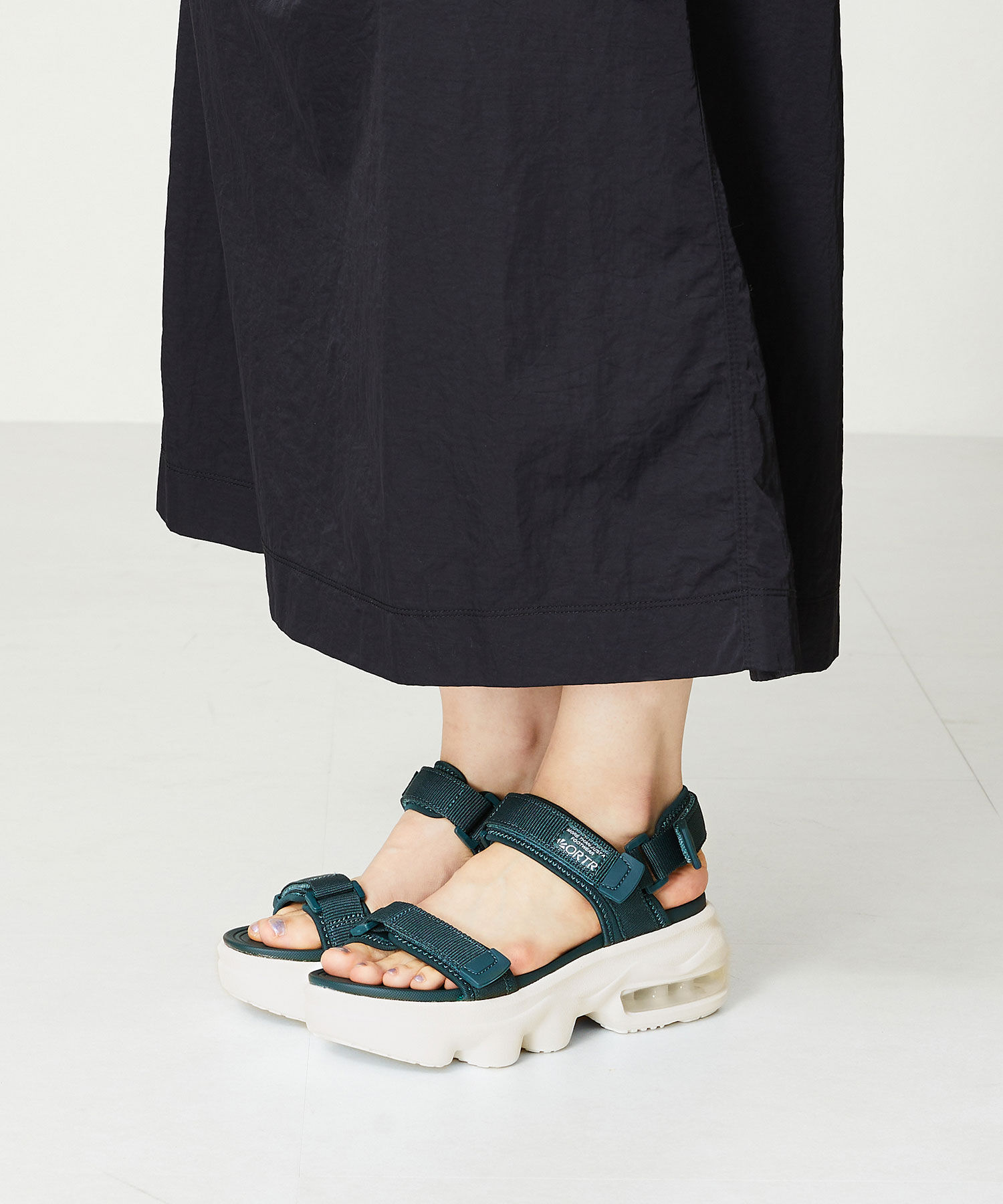 ORiental TRaffic「【アウトレット価格】ボリュームソールダブルベルトサンダル/OT3216 サンダル 人気 トレンド 売れてる」|サンダル|