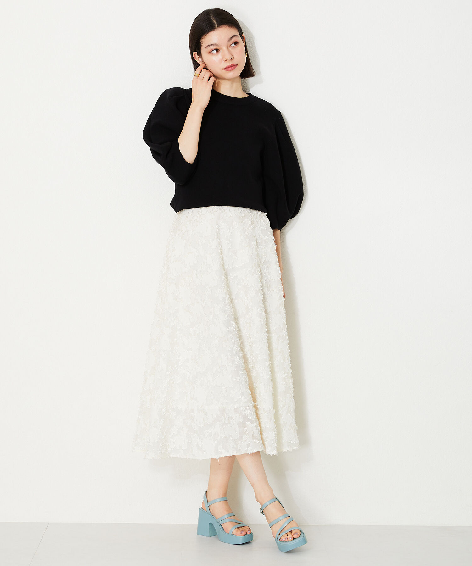 ORiental TRaffic「ナローストラップ厚底サンダル/41212」|サンダル|