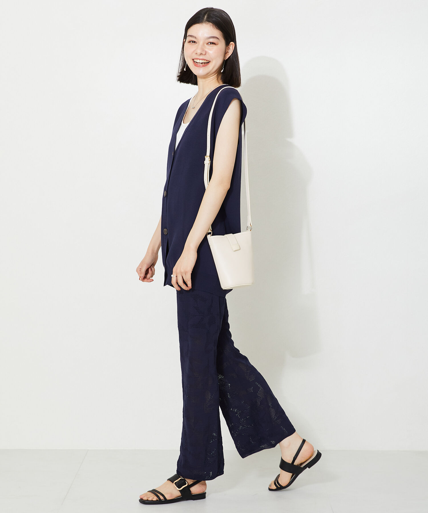 ORiental TRaffic「【BAG】フラップ付きショルダーポーチ/BA-231 ポーチ バッグ　普段使い お出掛け 旅行 カジュアル」|ショルダー・メッセンジャー|