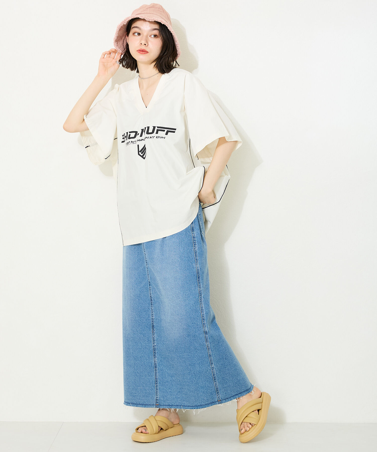 ORiental TRaffic「【アウトレット価格】パデットクロススライドサンダル/41232 サンダル 柔らかい フィット」|サンダル|