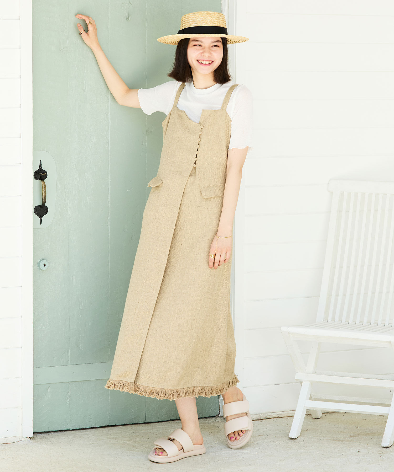 ORiental TRaffic「【サンダル】ダブルベルトコンフォートサンダル/41239」|サンダル|