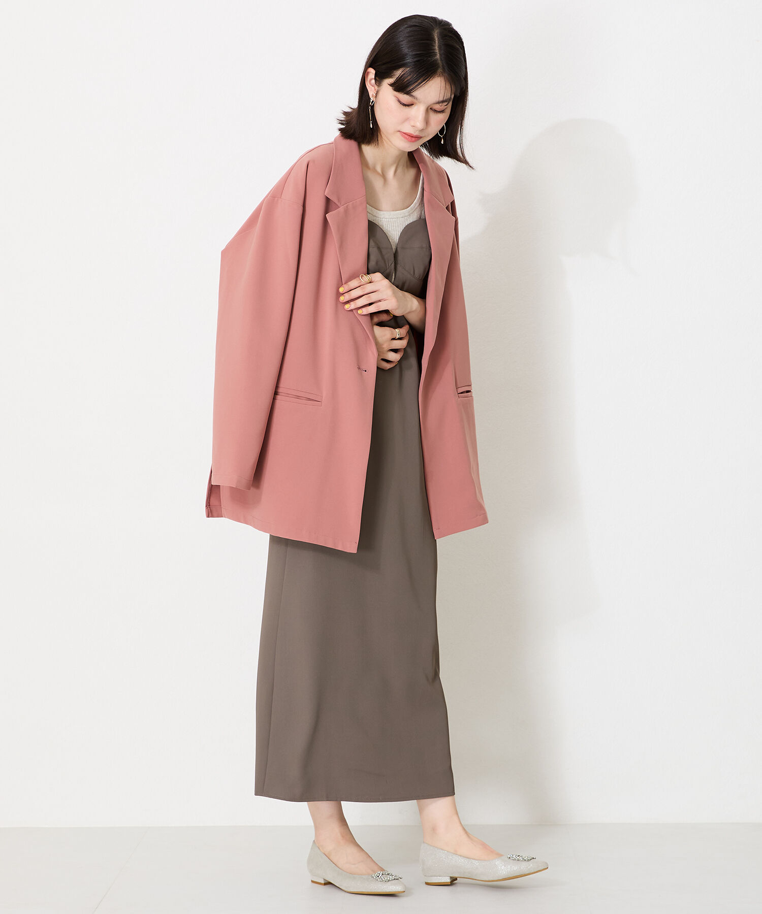 ORiental TRaffic「●2024秋冬新作●ビジューフラットパンプス/41306」|パンプス|