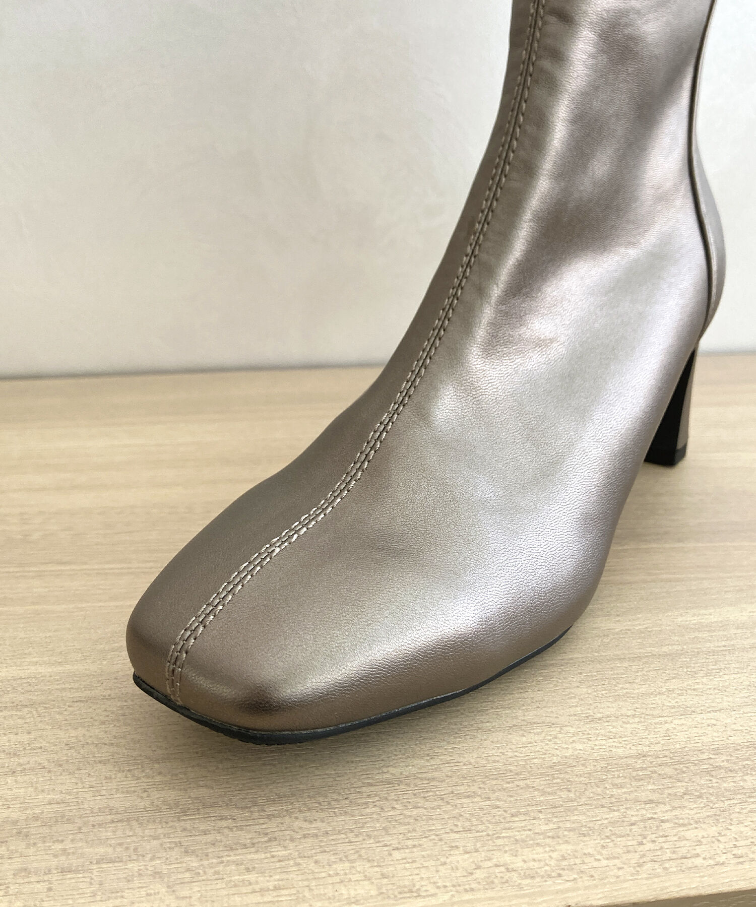 ORiental TRaffic「●2024秋冬新作●ストレッチヒールバックジップブーツ/41406」|ショートブーツ|