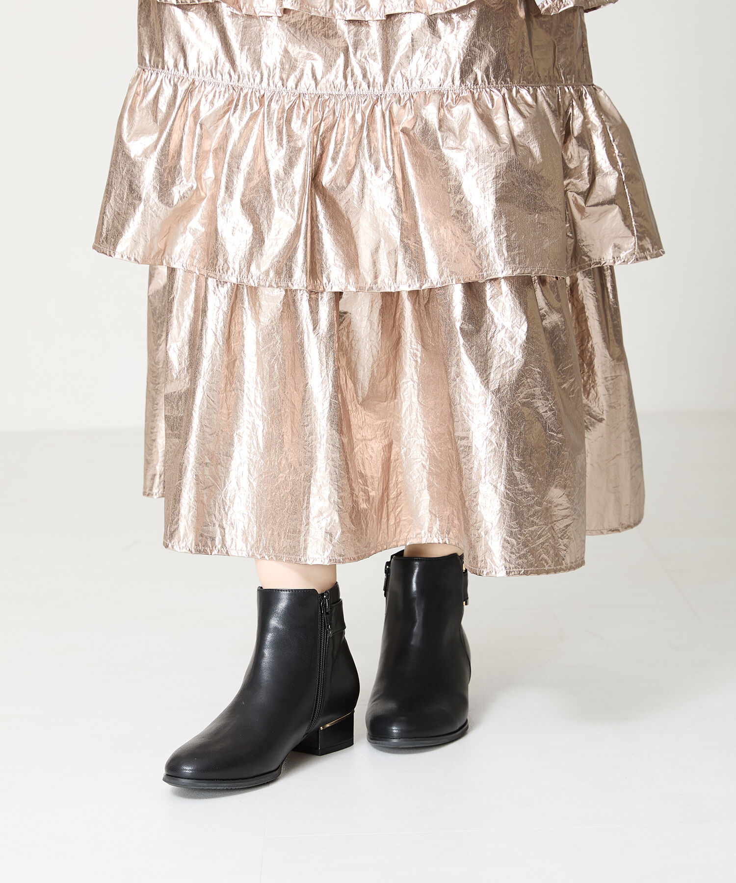 WA Oriental TRaffic「●2024秋冬新作●バックルベルトショートブーツ/42402」|ショートブーツ|