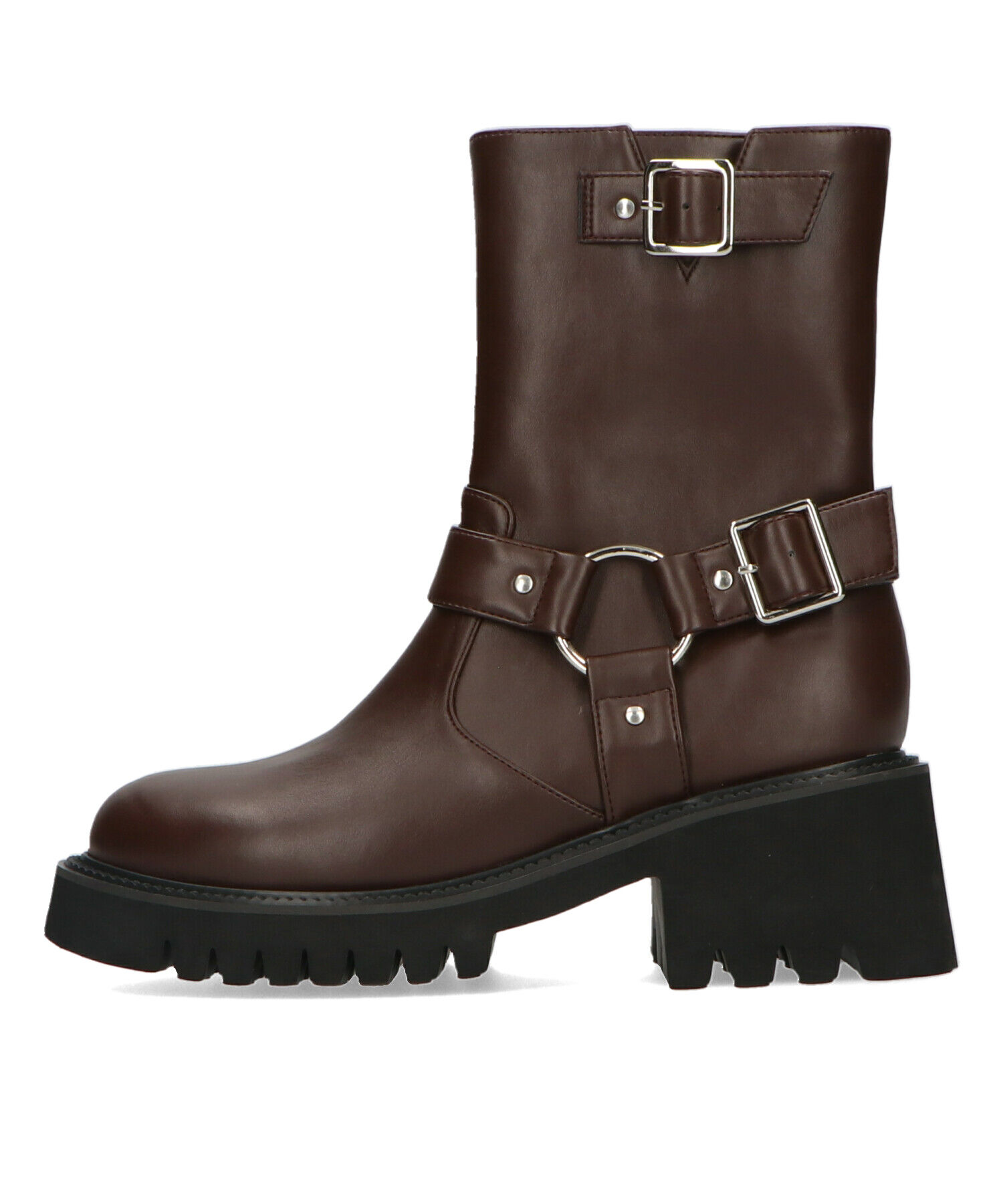 ORiental TRaffic「●2024秋冬新作●エンジニアミドルブーツ/41421」|ショートブーツ|