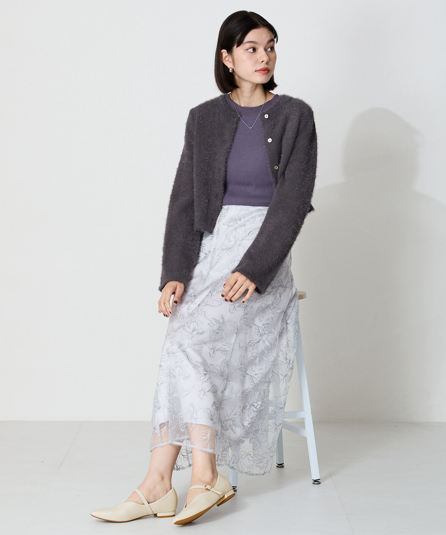 ORiental TRaffic「ベルト デザイン フラットパンプス /45302  ベーシック  シンプル ストラップパンプス」|パンプス|