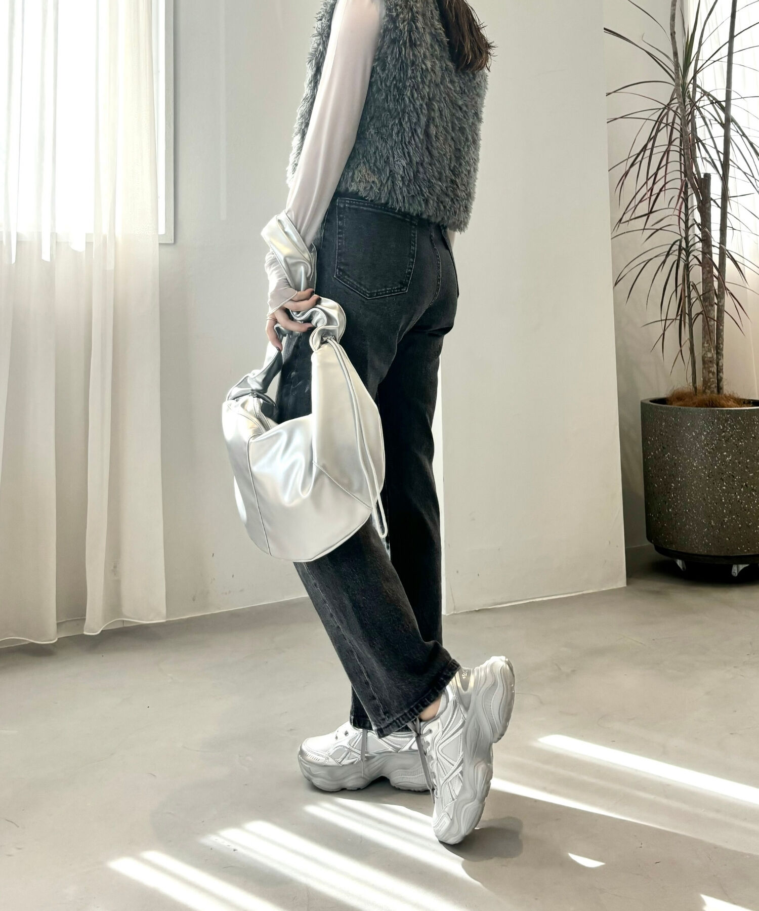 ORiental TRaffic「【アウトレット価格】ボリュームソールハイテクスニーカー/OT3747」|スニーカー|