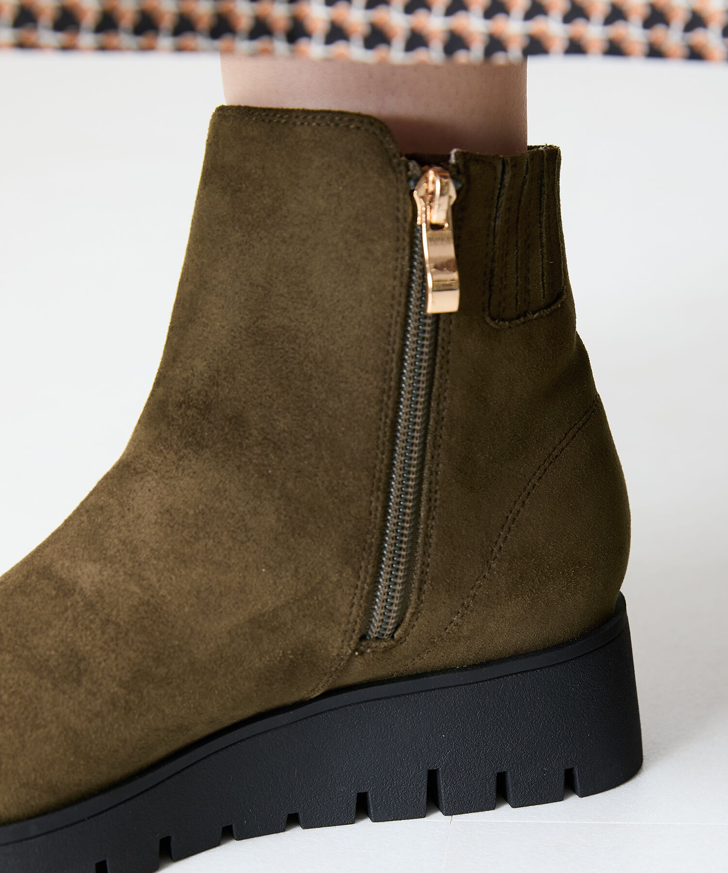 WA Oriental TRaffic「●2024秋冬新作●ウエッジソールショートブーツ/42405」|ショートブーツ|