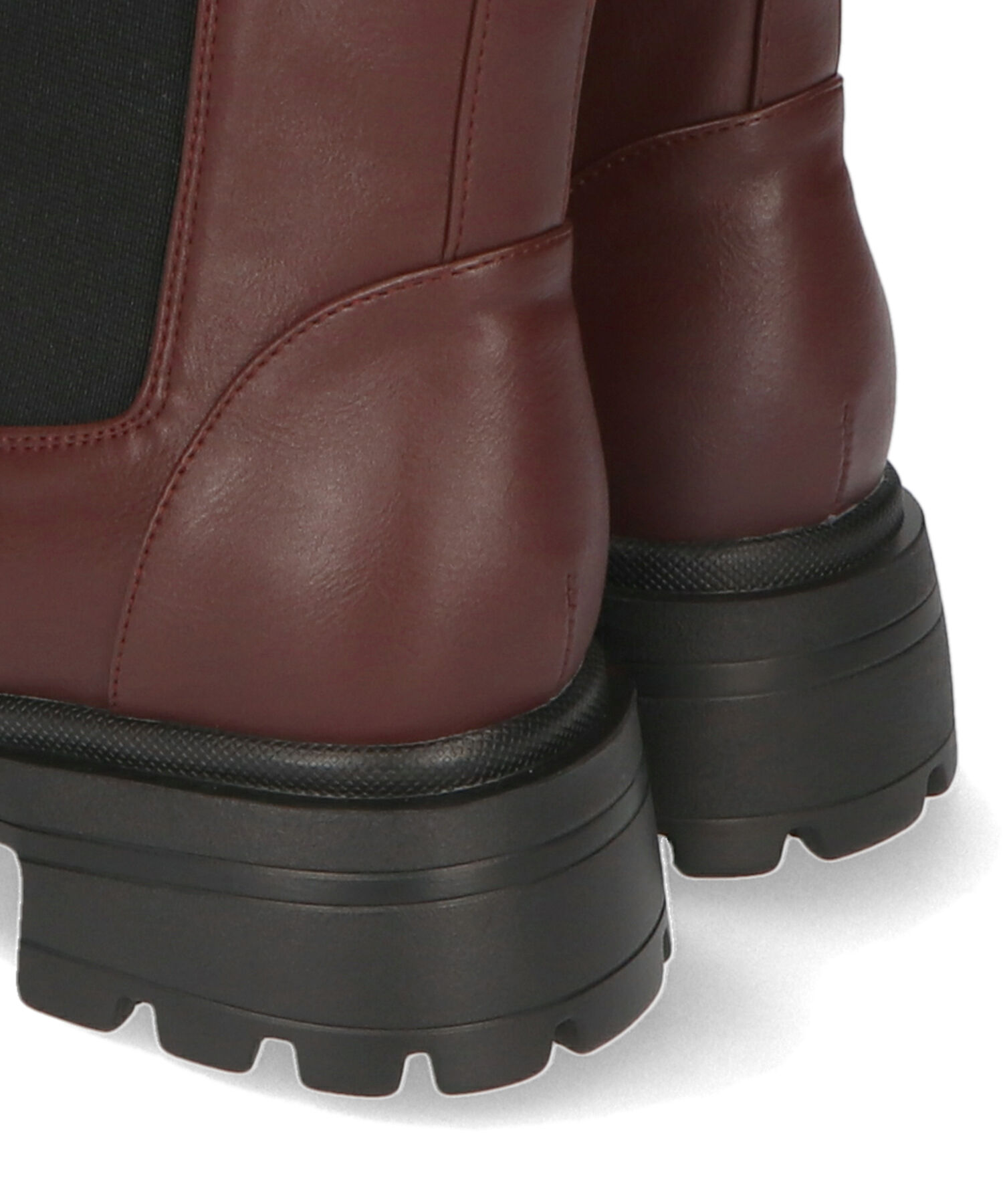 ORiental TRaffic「タンクソール サイドゴア ショートブーツ /41414 軽い ファスナー付き」|ショートブーツ|