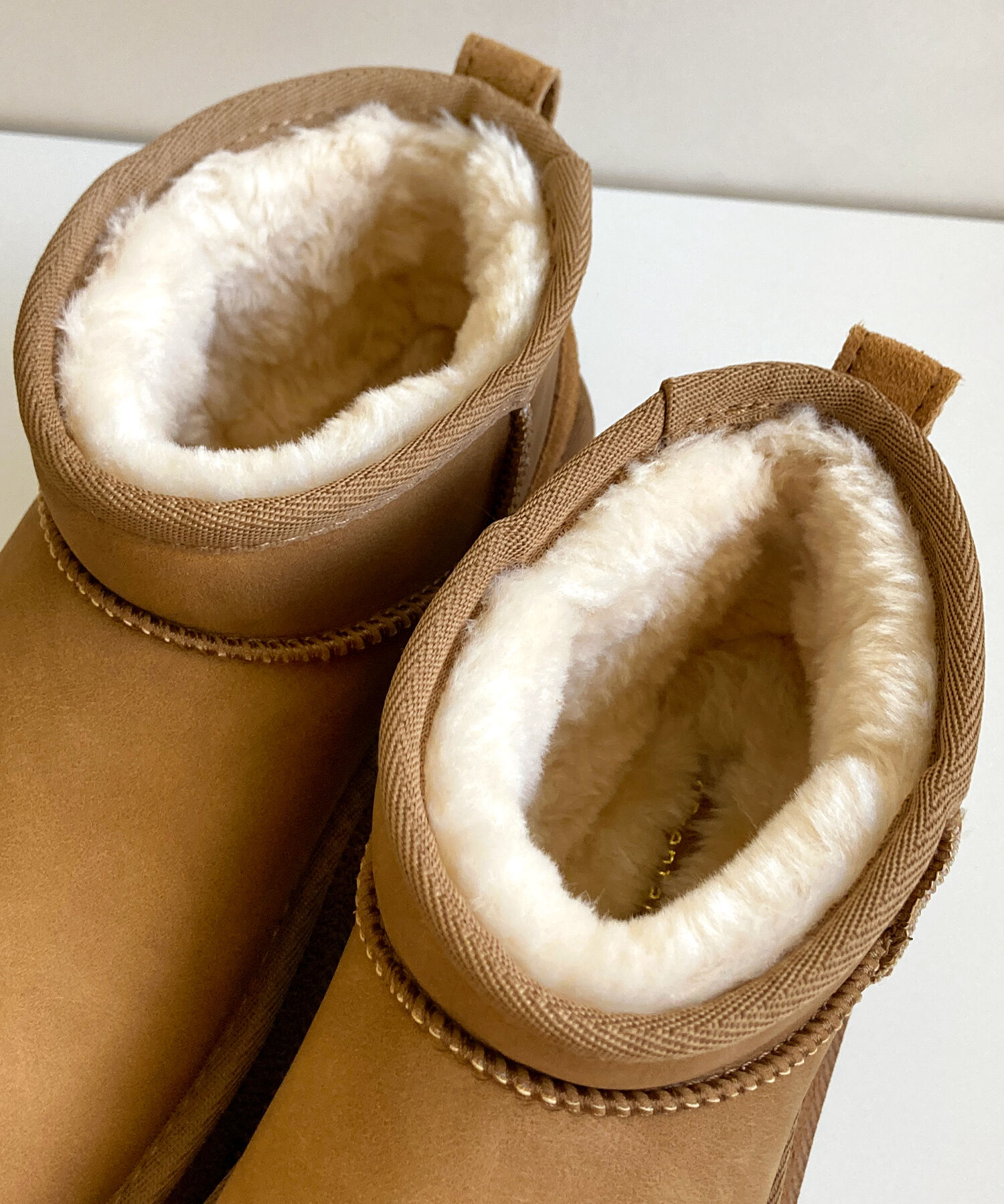 ORiental TRaffic「【 厚底 】フレアソール ムートン ショート ブーツ/41426 防寒」|ショートブーツ|