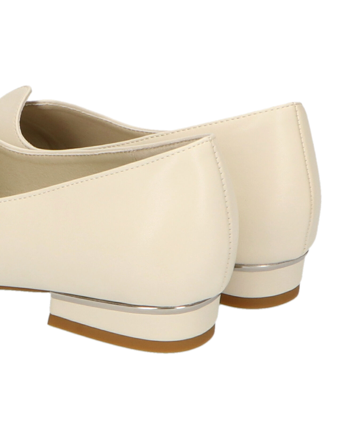 ORiental TRaffic「【WEB限定】メタリックライン フラット パンプス /45303 スリットパンプス 通勤靴」|パンプス|