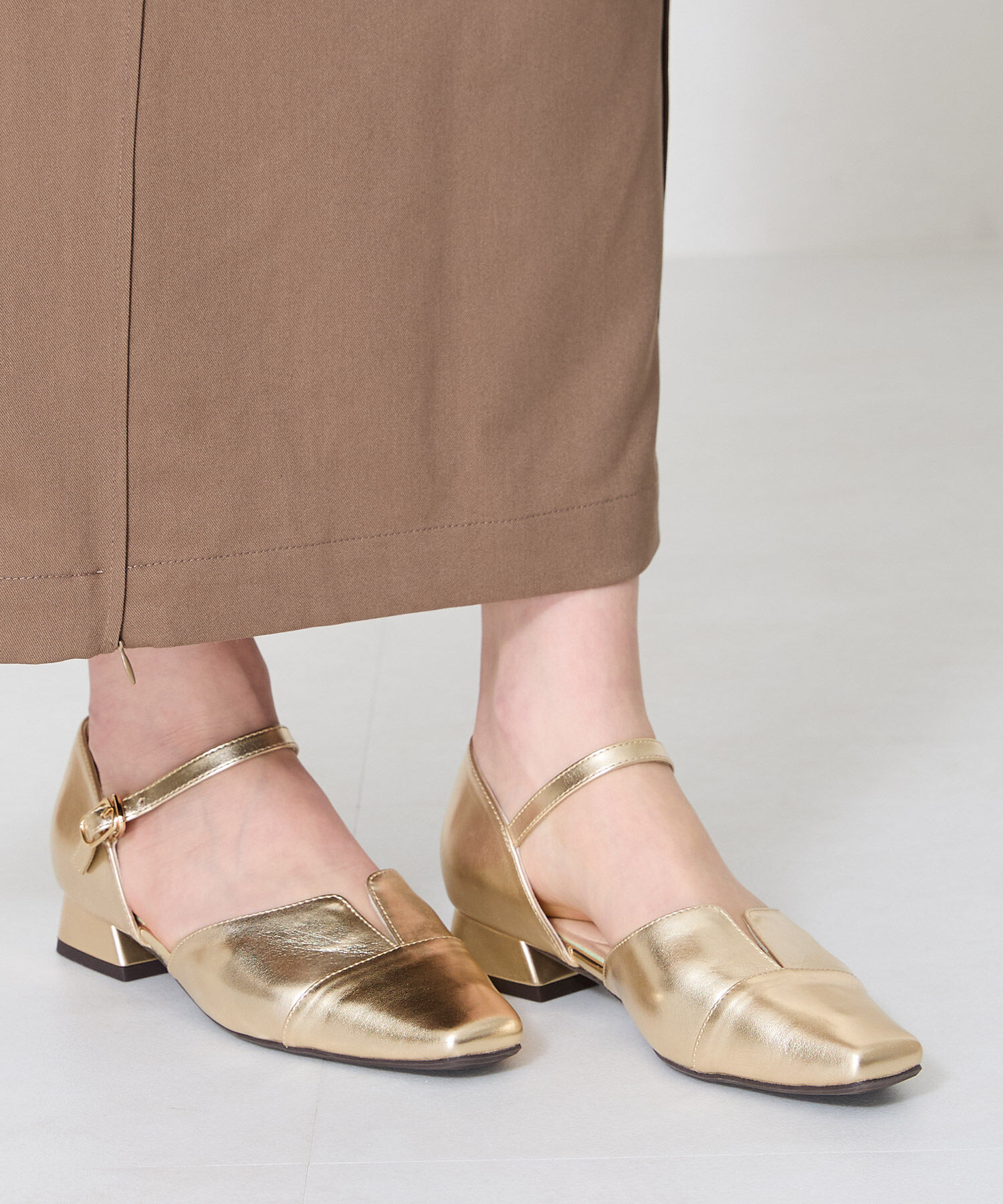 WA Oriental TRaffic「スリットセパレートパンプス/52110 ストラップパンプス」|パンプス|