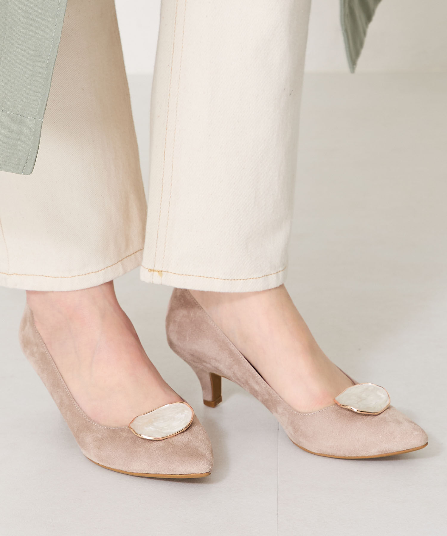 WA Oriental TRaffic「2wayニュアンスモチーフパンプス/52112 人気　トレンド 柔らかい」|パンプス|