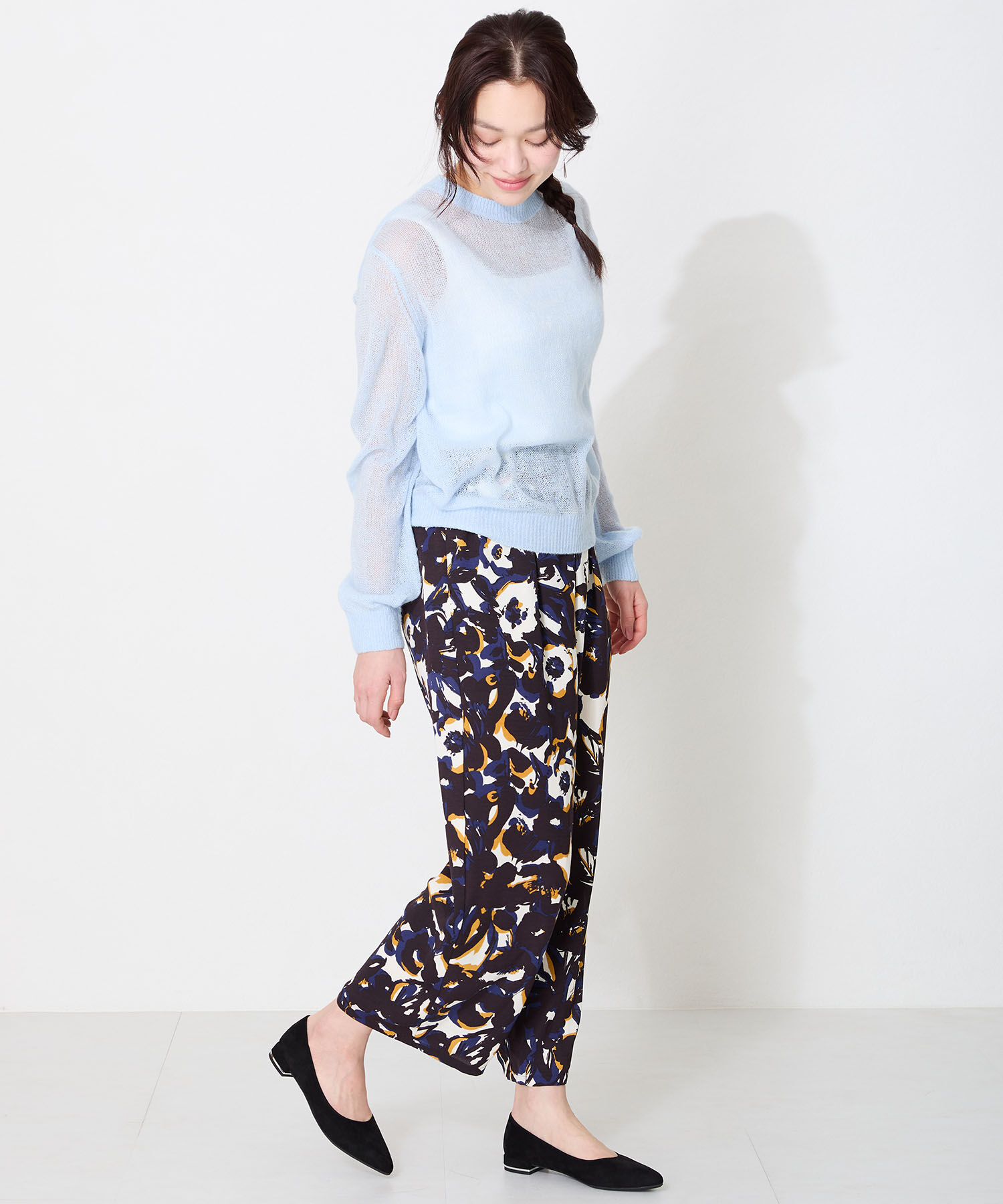 ORiental TRaffic「【跳べるパンプス/シリーズ累計１５０万足突破】メタリックライン フラット /R-3218 パンプス クッション」|パンプス|