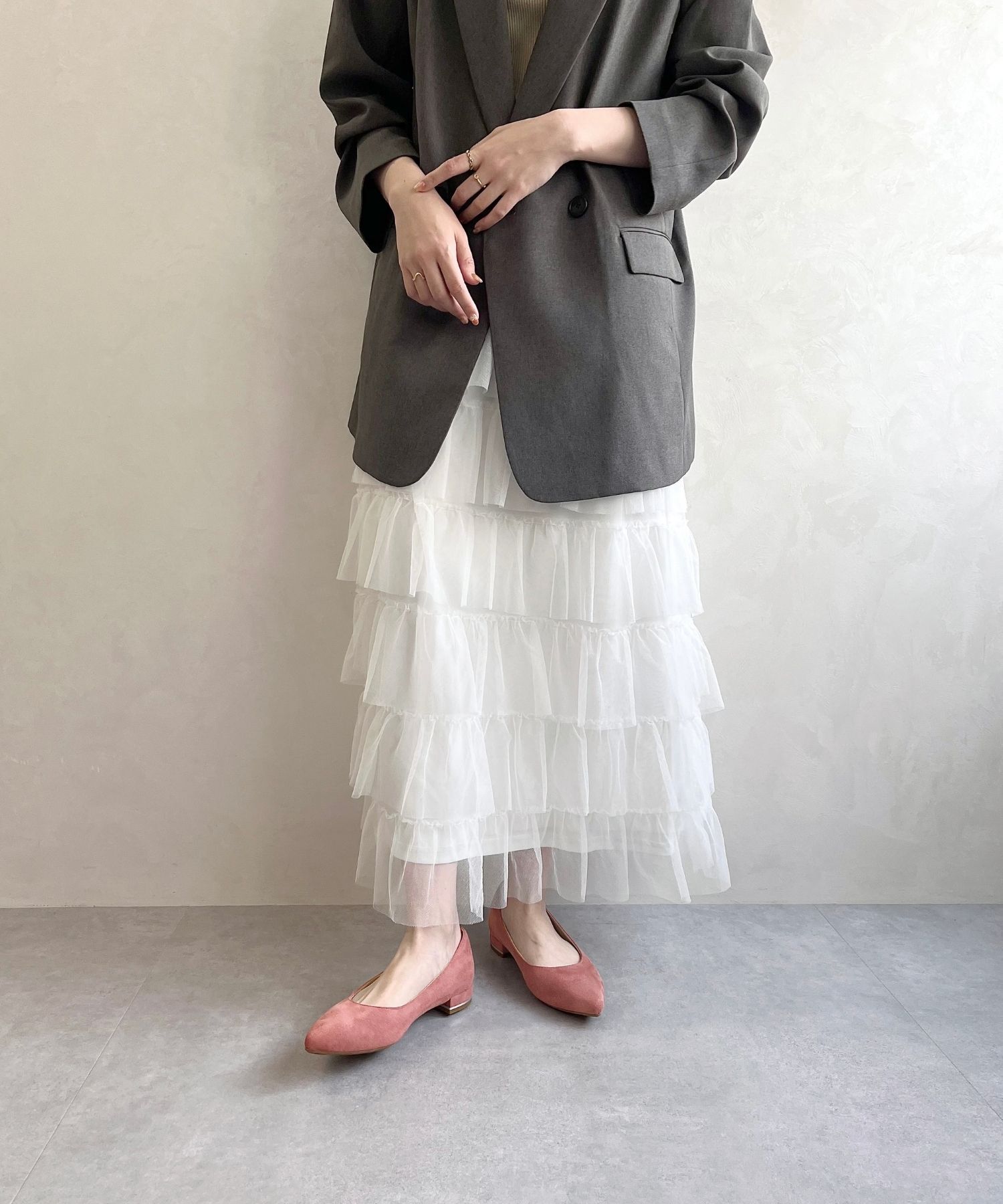 ORiental TRaffic「【跳べるパンプス/シリーズ累計１５０万足突破】メタリックライン フラット /R-3218 パンプス クッション」|パンプス|