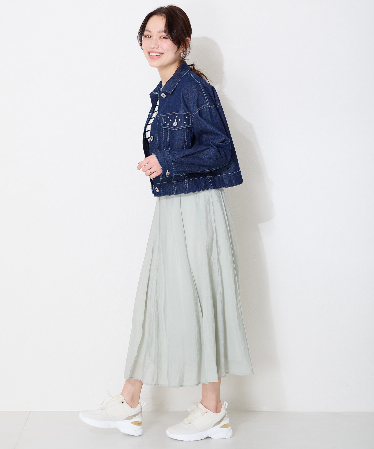 ORiental TRaffic「ヒールアップメタリックパーツスニーカー/OT3761 スニーカー 人気 トレンド」|スニーカー|