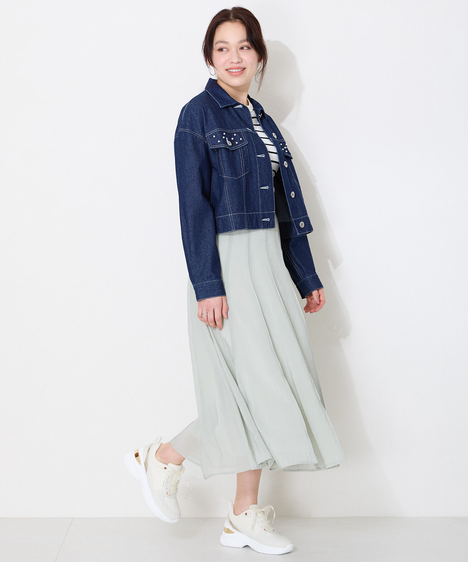 ORiental TRaffic「ヒールアップメタリックパーツスニーカー/OT3761 スニーカー 人気 トレンド」|スニーカー|