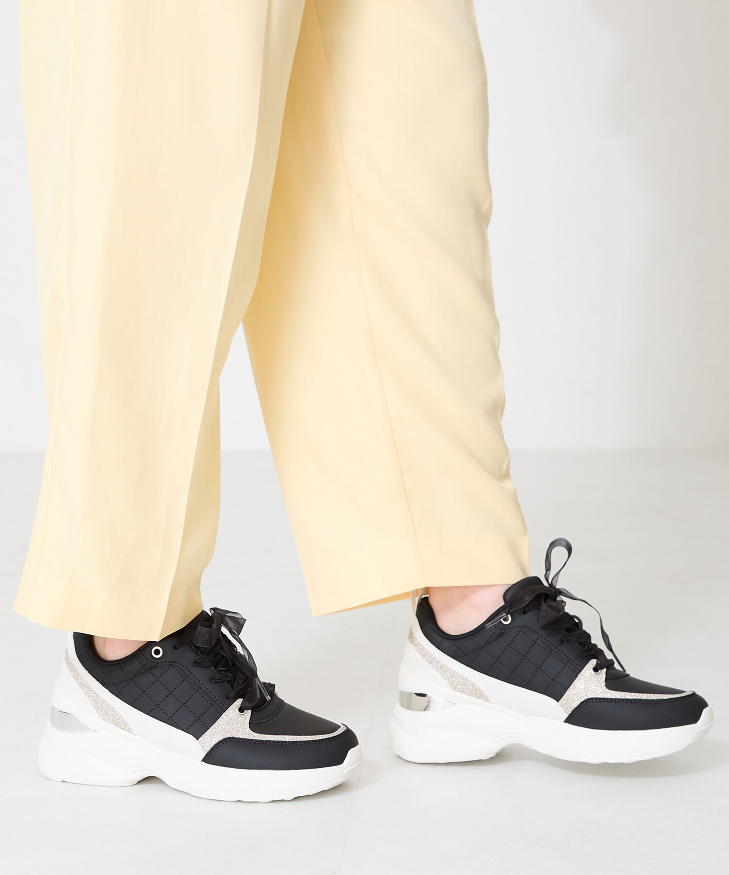 ORiental TRaffic「ヒールアップメタリックパーツスニーカー/OT3761 スニーカー 人気 トレンド」|スニーカー|