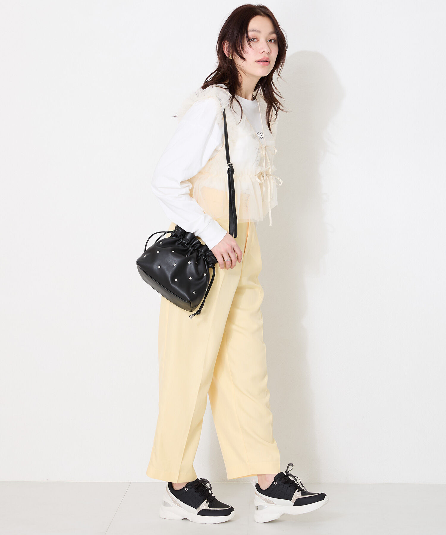 ORiental TRaffic「ヒールアップメタリックパーツスニーカー/OT3761 スニーカー 人気 トレンド」|スニーカー|