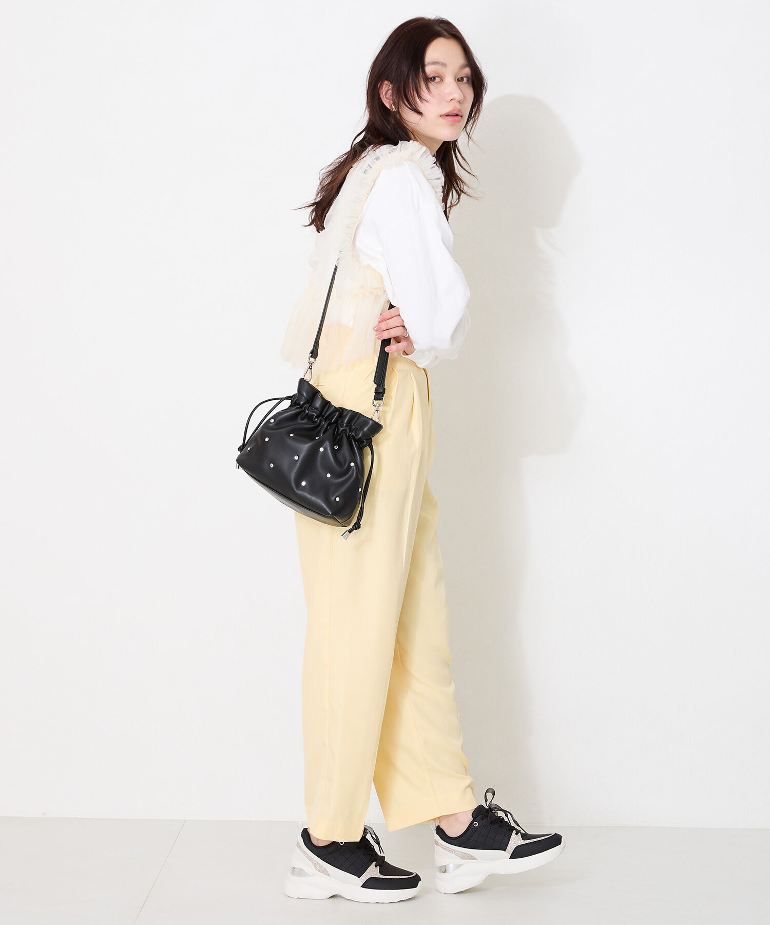 ORiental TRaffic「ヒールアップメタリックパーツスニーカー/OT3761 スニーカー 人気 トレンド」|スニーカー|