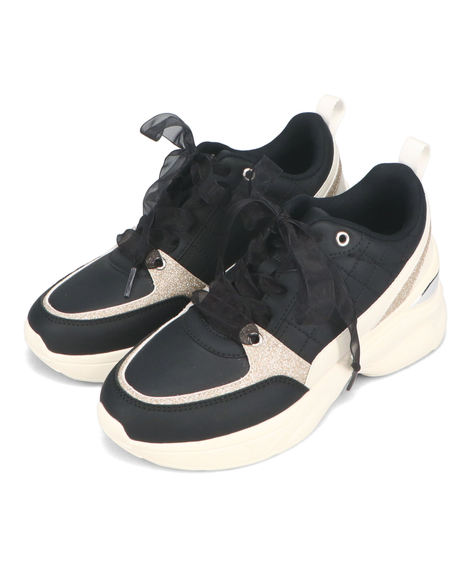 ORiental TRaffic「ヒールアップメタリックパーツスニーカー/OT3761 スニーカー 人気 トレンド」|スニーカー|