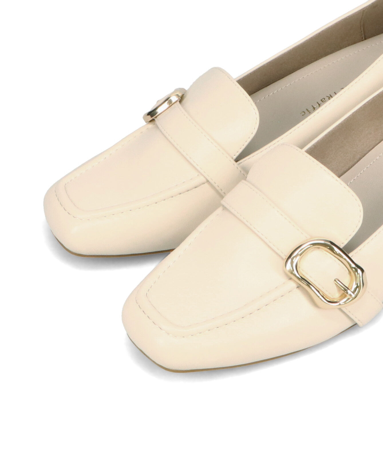 WA Oriental TRaffic「バックルベルト ヒールローファー /52113 ヒール3.5ｃｍ 丸みシルエット」|パンプス|