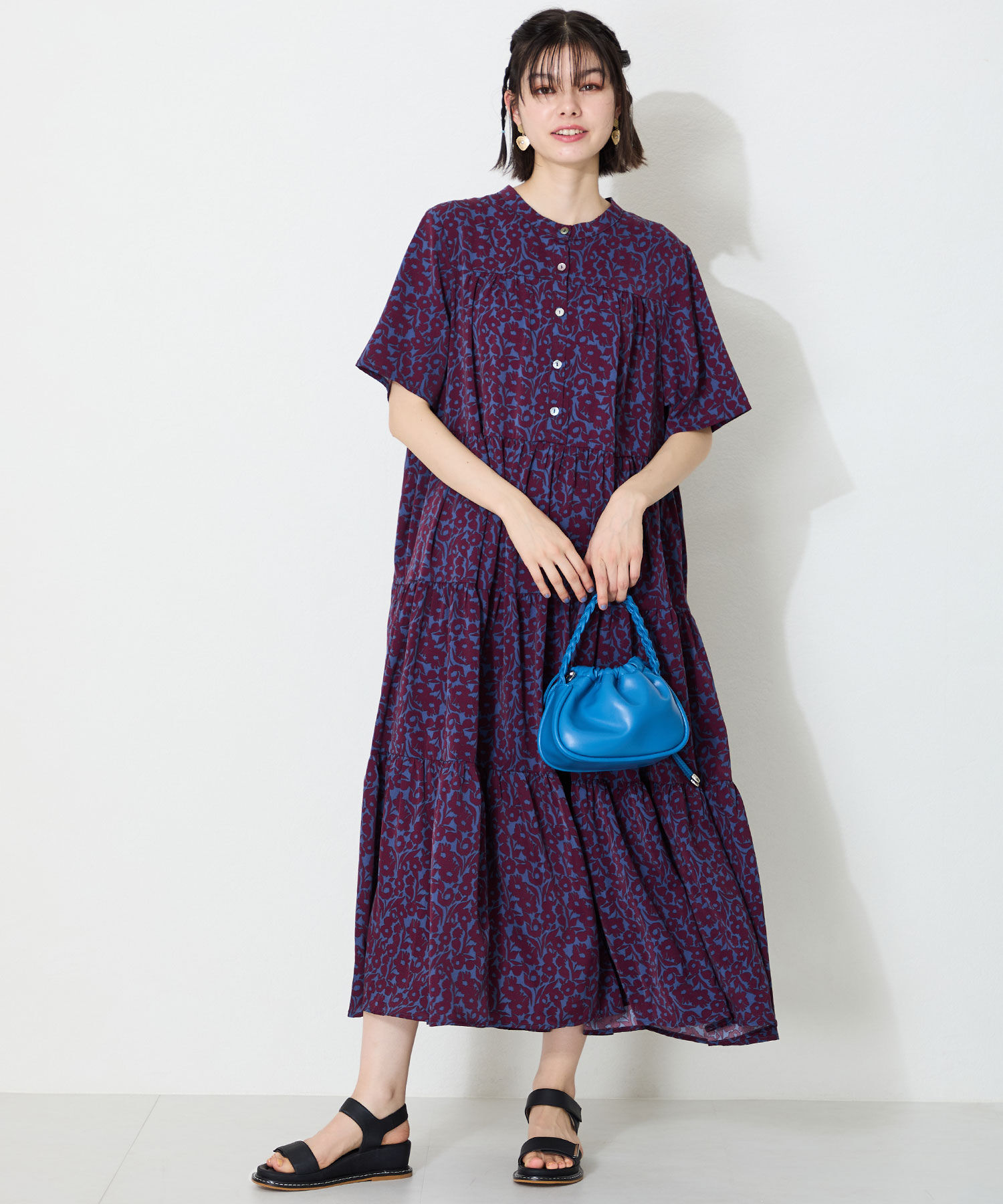 WA Oriental TRaffic「ワンベルトクッションウエッジサンダル/52205 人気 トレンド 売れてる サンダル」|サンダル|