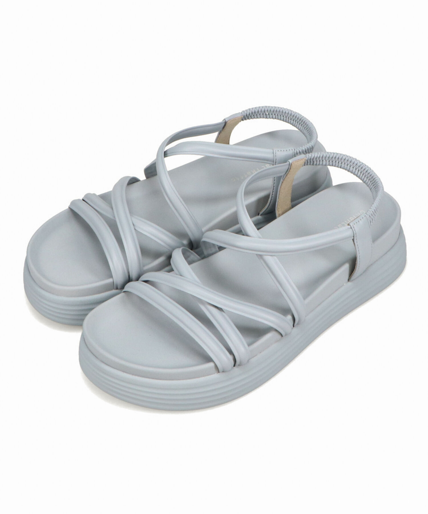 ORiental TRaffic「●2025春夏新作●クロスストラップ軽量ソールサンダル/51218 柔らかい フィット 人気 トレンド」|サンダル|