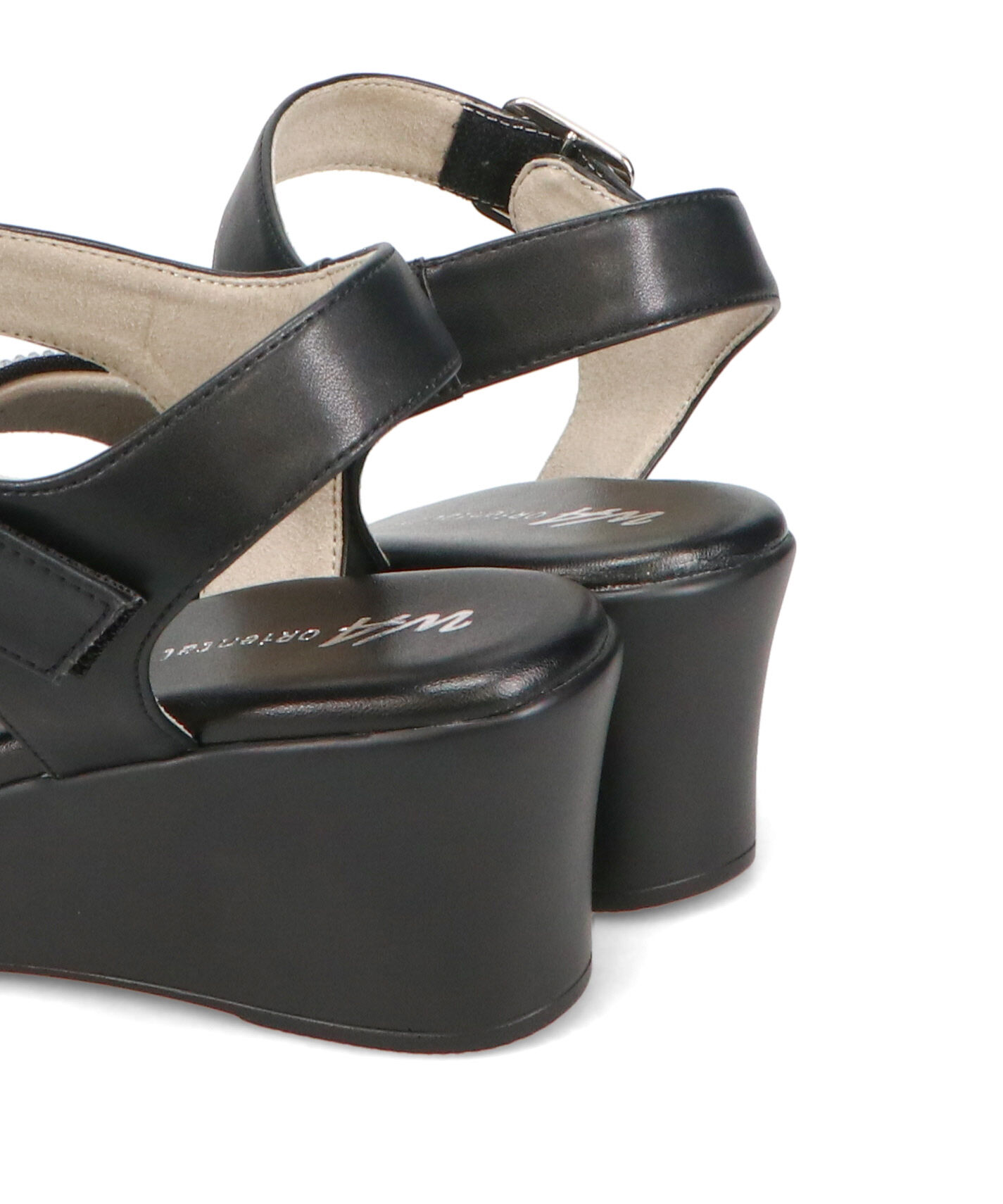 WA Oriental TRaffic「●2025春夏新作●ラインストーンウエッジヒールサンダル/52210 人気 トレンド ヒール6.5cm」|サンダル|